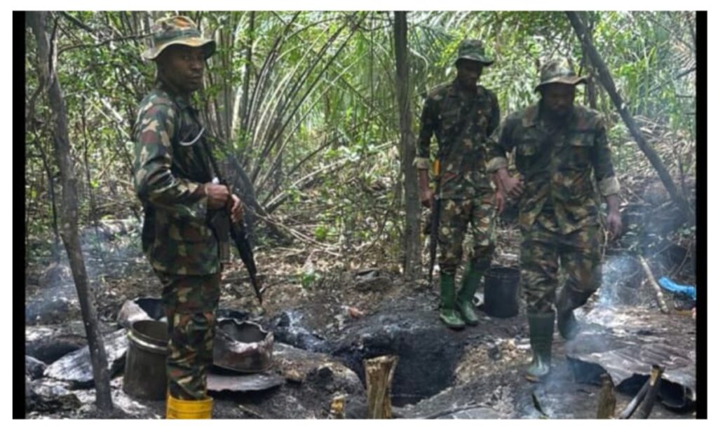 Niger Delta Crackdown: Army Seizes Oil Products Worth ₦250m+