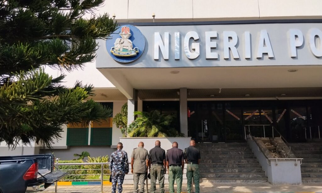 Efurun incident: Nigerian Police display sacked officers, vow justice