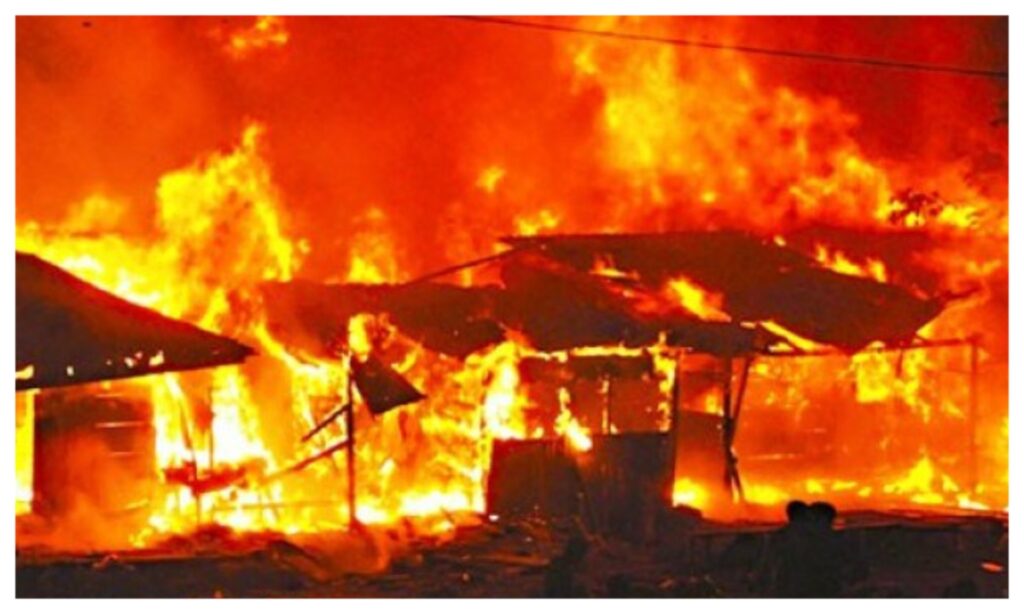 Katsina Central Market Fire Leaves 10 Shops in Ruins