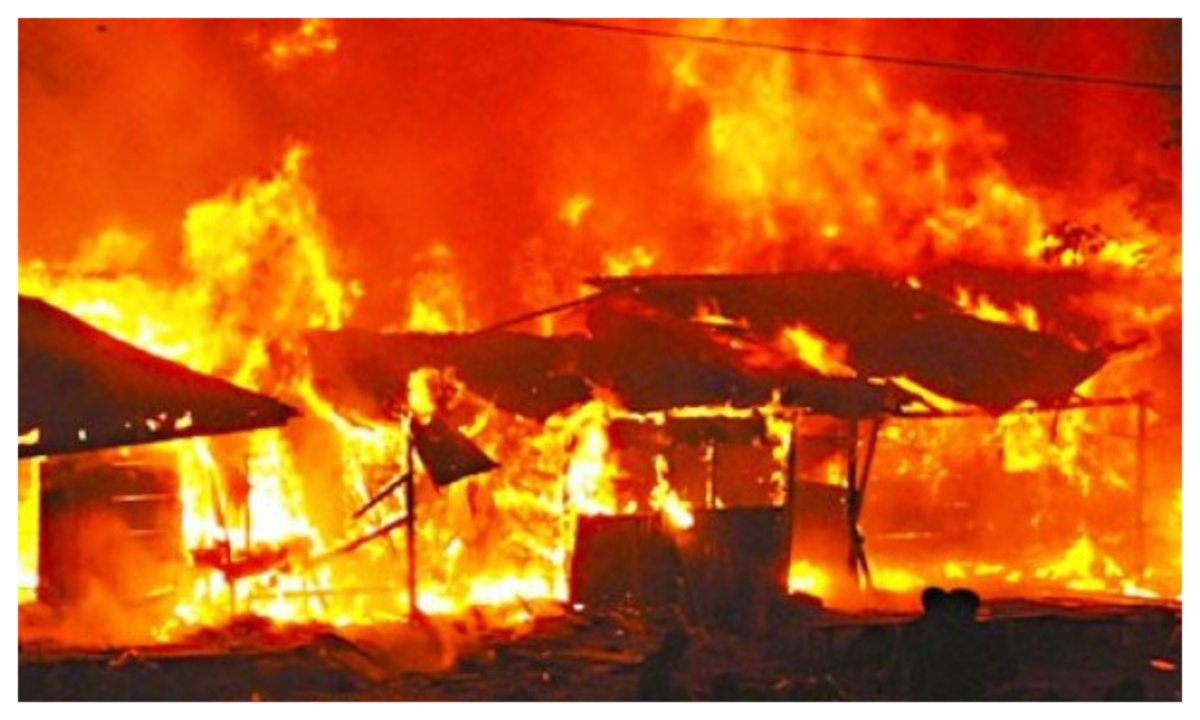 Katsina Central Market Fire Leaves 10 Shops in Ruins