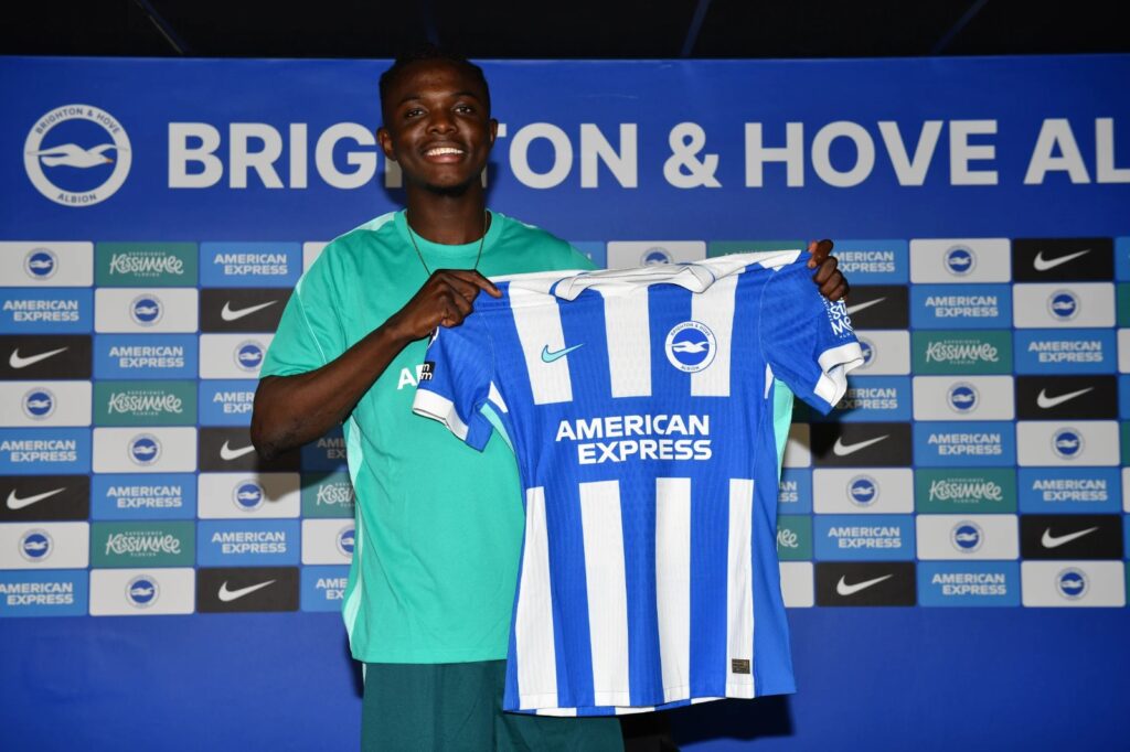 Nigerian Wonderkid Joins Brighton in Record-Breaking Deal for Teen Player